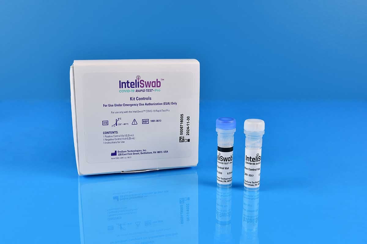 InteliSwab® COVID-19 Rapid Test Pro Kit Controls