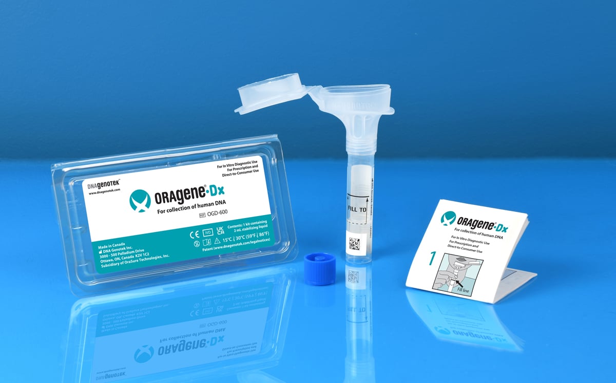 Oragene™•Dx saliva collection device