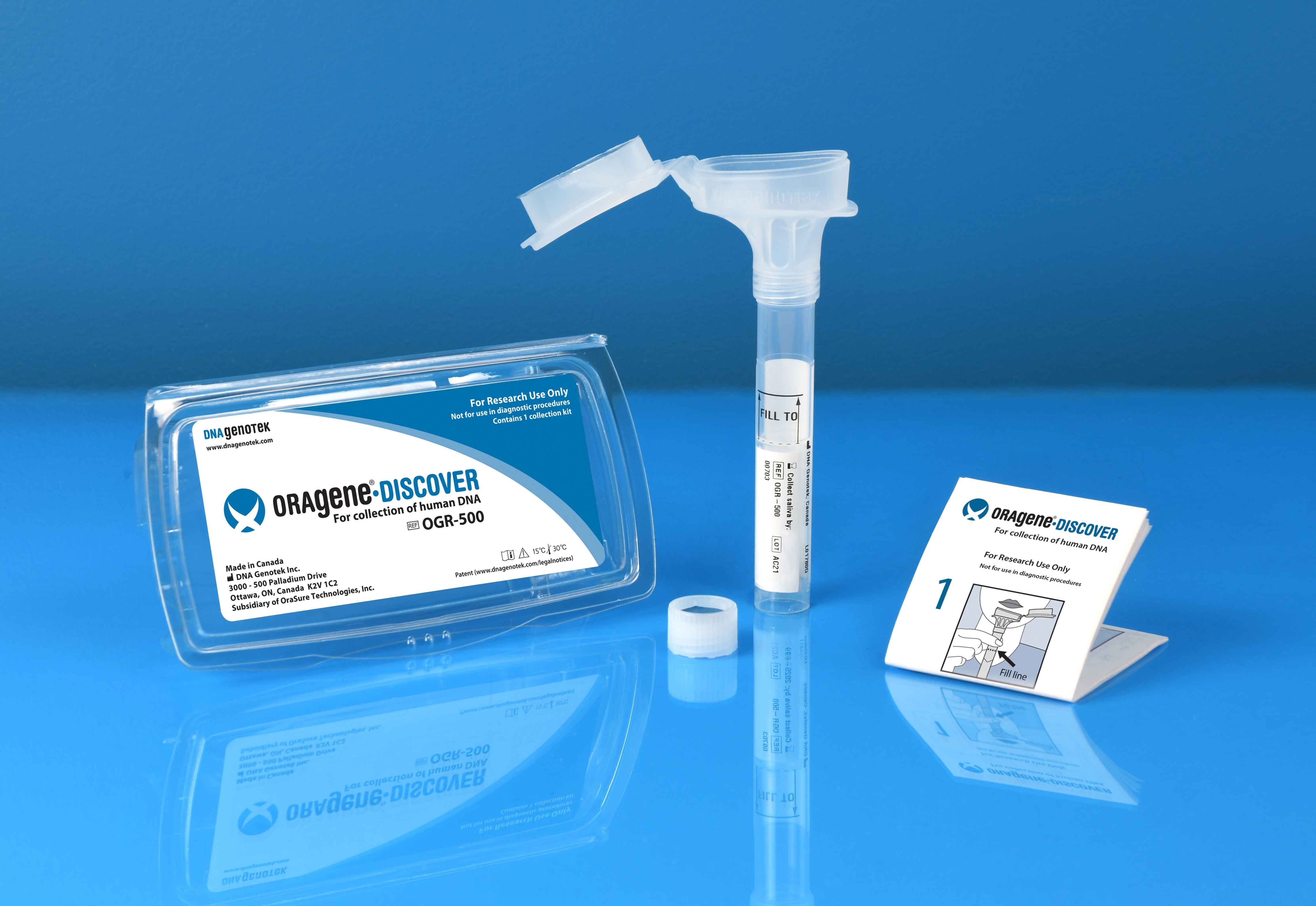 Oragene™•DISCOVER saliva collection device